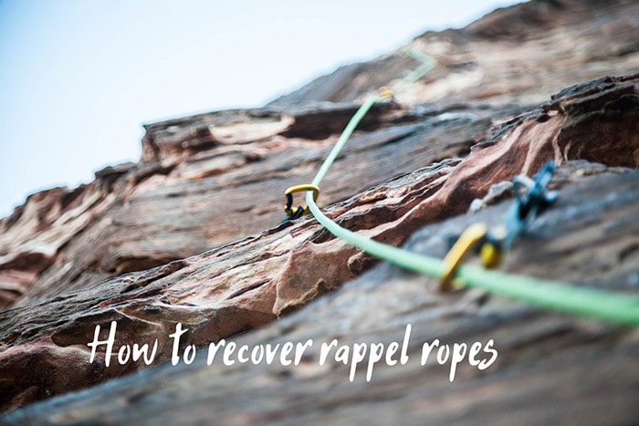Recovering the Rappel Rope