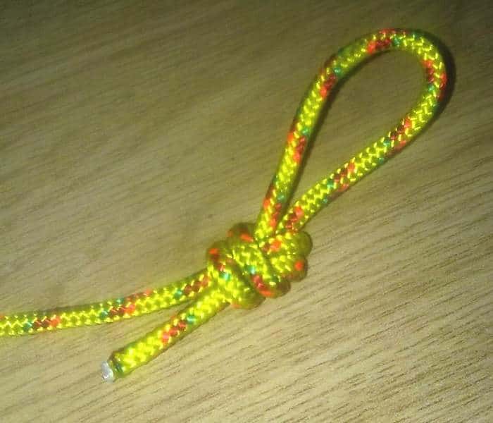 double overhand knot