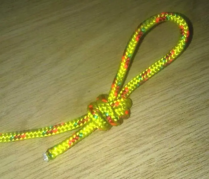 double overhand knot