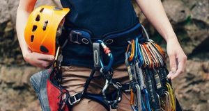 rappelling harness