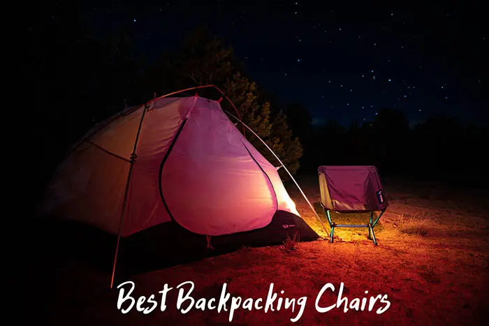 Backpacking Chair and Tent